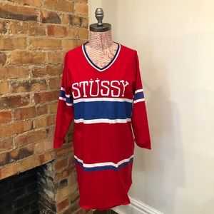 Stüssy Printed Varsity Shirt Dress